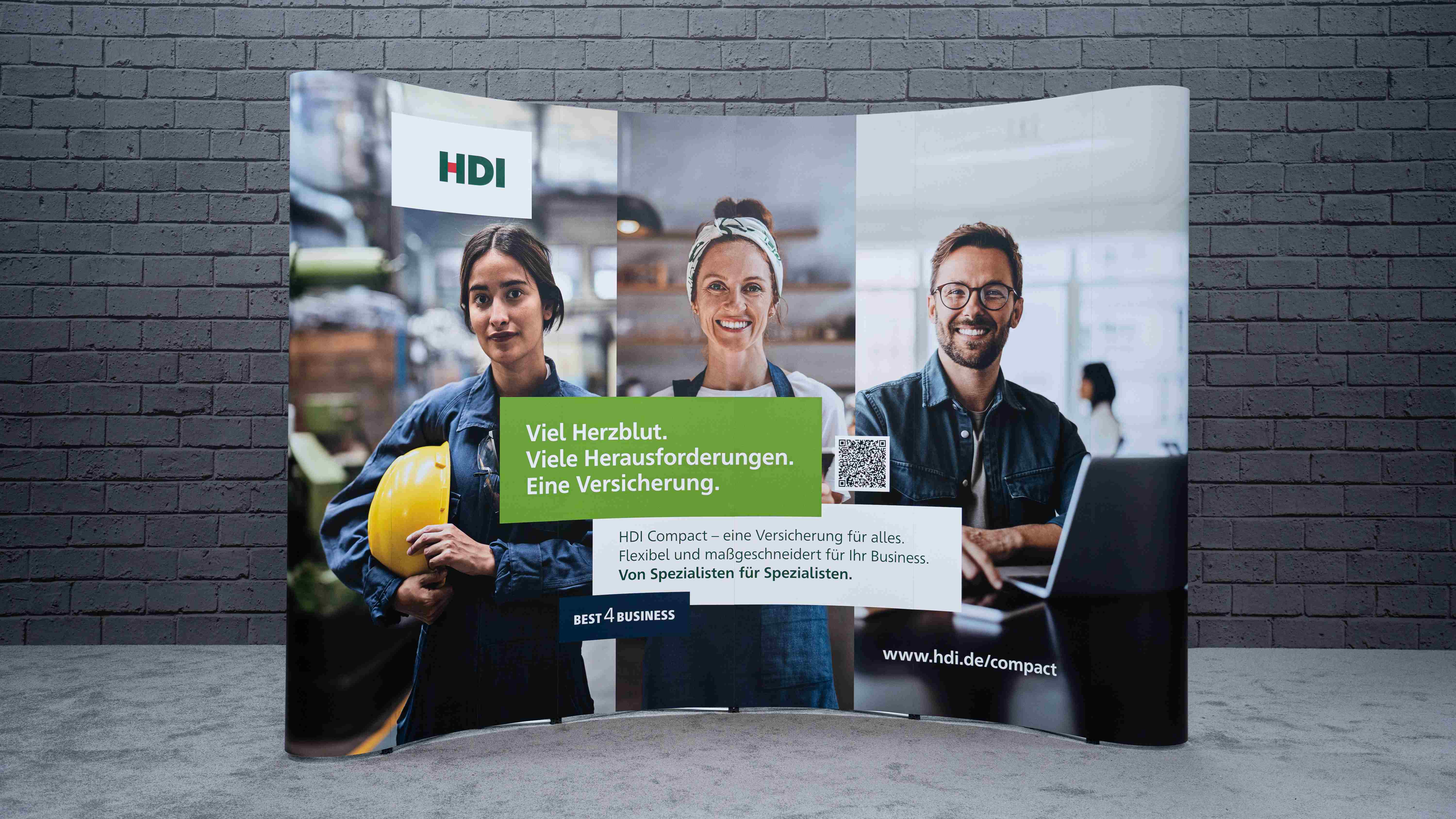 Messewand - Viel Herzblut - Best4Business