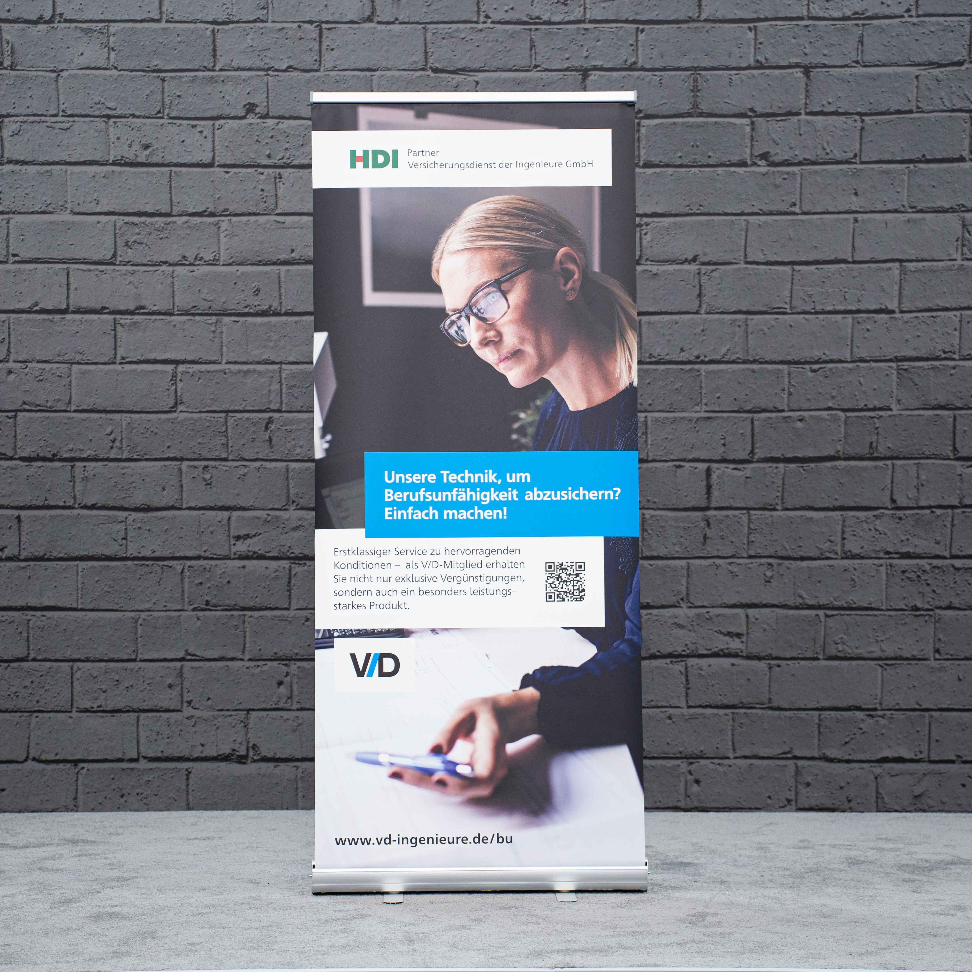 Roll-up · HDI Berufsunfähigkeit · VDI