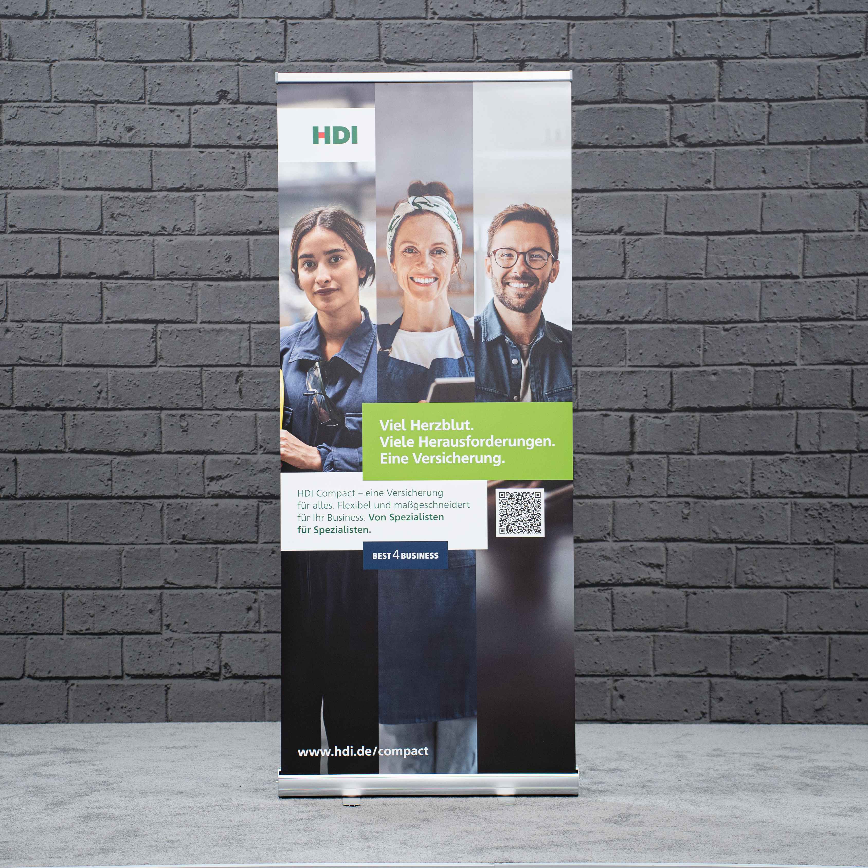 Roll-Up · Viel Herzblut · Best4Business