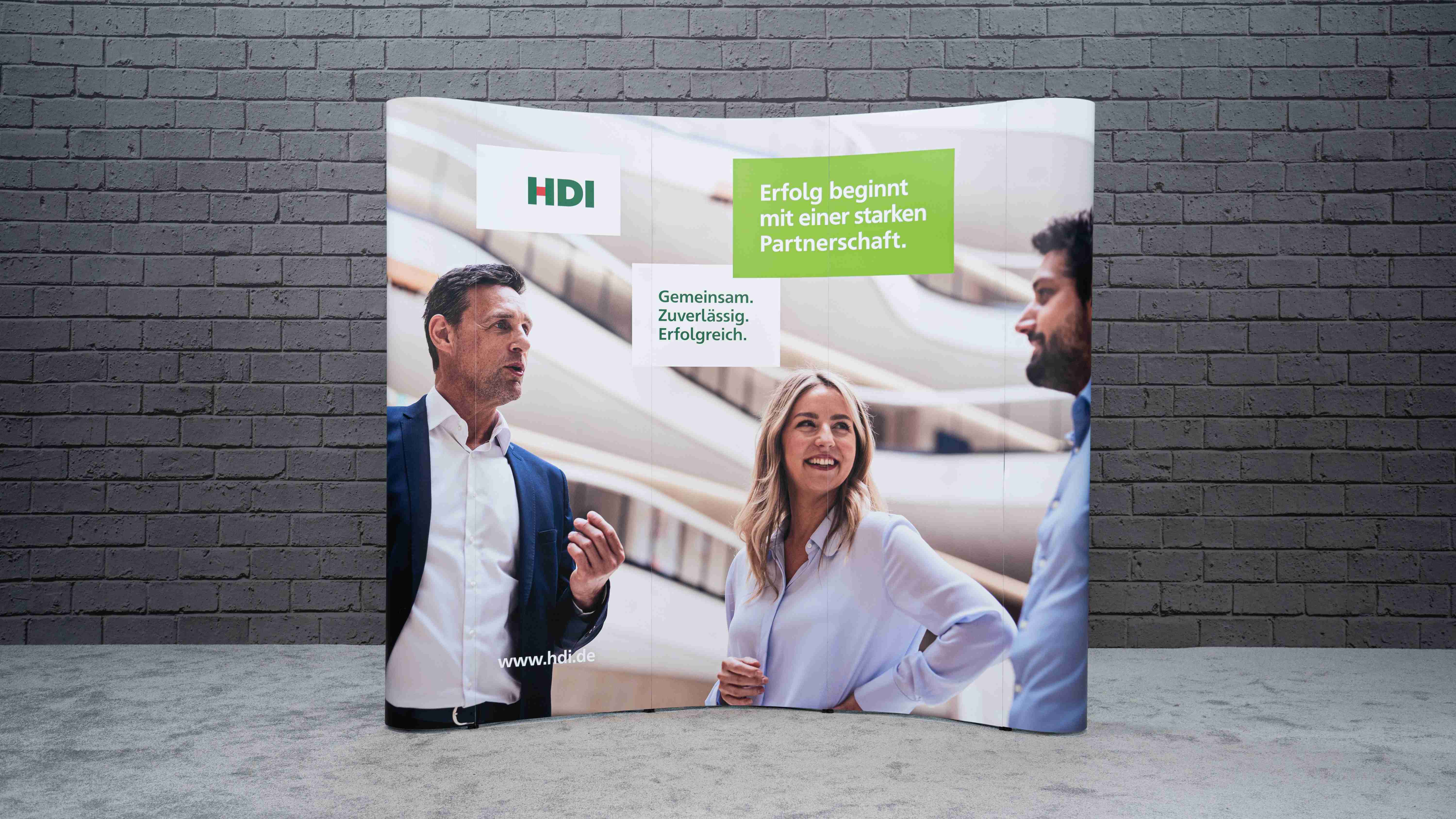 Messewand - HDI Image B2B, 3x3
