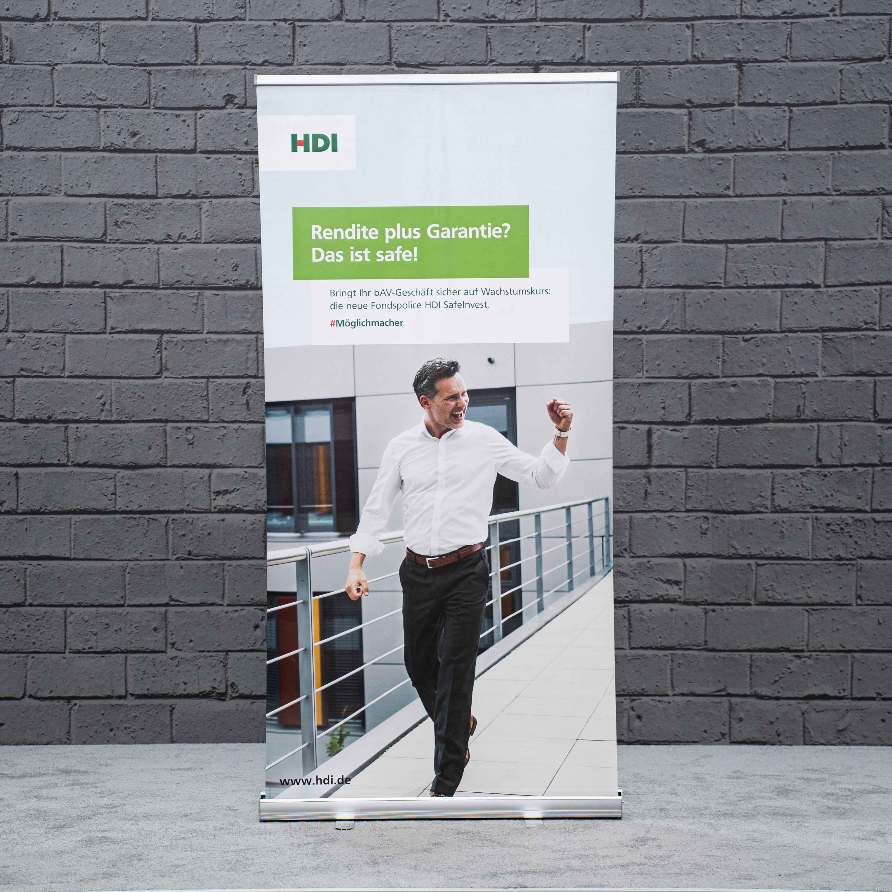 Roll-Up · SaveInvest · #Möglichmacher