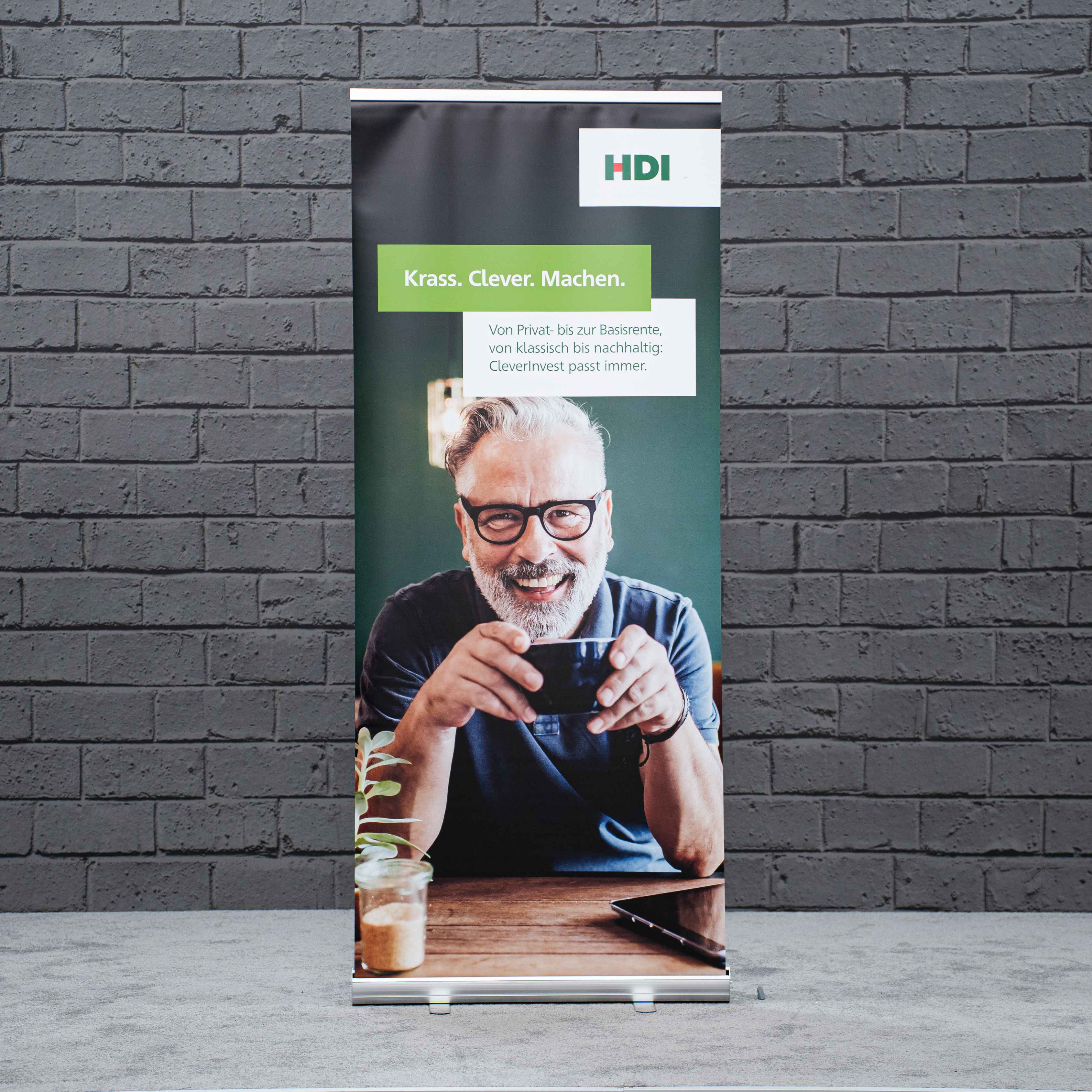 Roll-Up - Krass. Clever. Machen. - CleverInvest